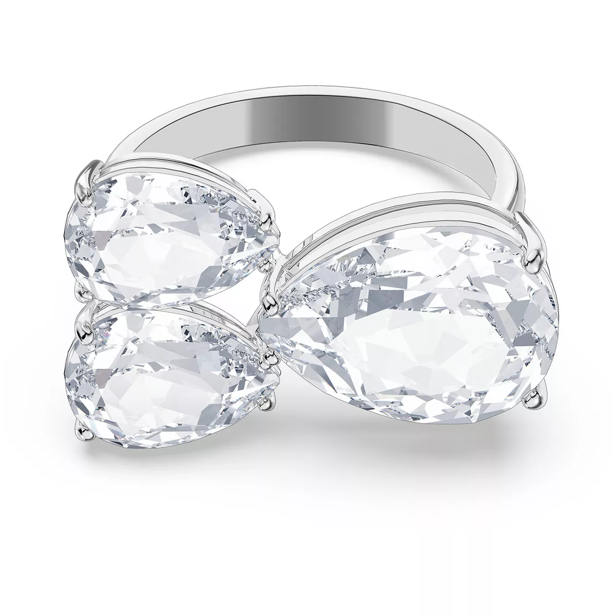Swarovski 3 stone on sale ring