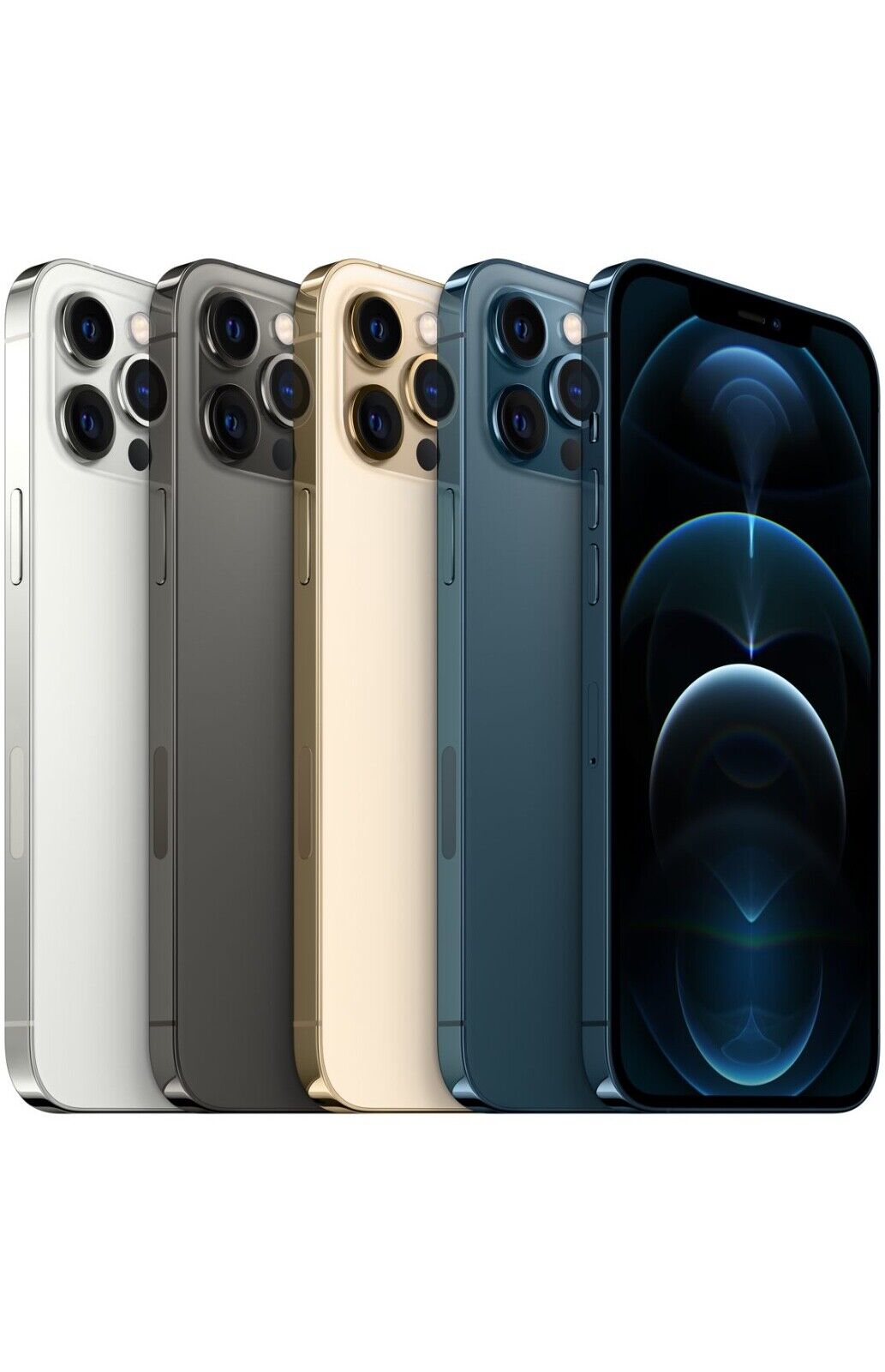 The Price of Apple iPhone 12 Pro Max Unlocked (Any Carrier) 128GB 256GB 512GB Good No Face ID | Apple iPhone