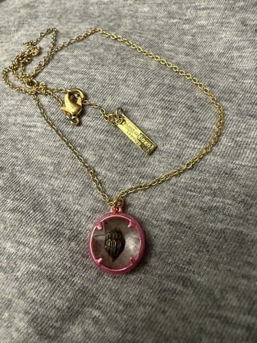 NWT KURT GEIGER LONDON CHAIN NECKLACE WITH SIGNATURE EAGLE PENDANT GOLD TONE