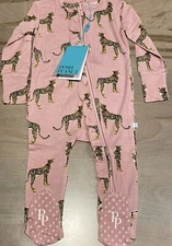 Posh Peanut 3-6 Mara Ruffled Footie