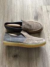 Hush Puppies Gregory Aquiace Men  s Leather Loafers Size 9.5 Wide