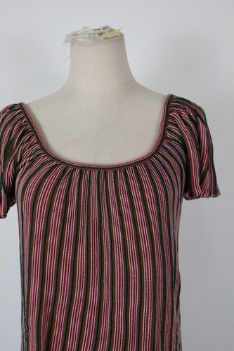 MISSONI VESTITO DONNA TG. 42 DRESS WOMAN MADE IN ITALY CASUAL VINTAGE COTONE - Photo 2 sur 7
