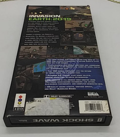 Panasonic 3DO Shock Wave Long Box w/ 1 insert Manual and Reg Card TESTED