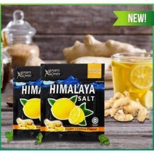Himalaya Salt Mint Ginger Lemon Sports Candy 12 Pack Natural Detox - FREE Post