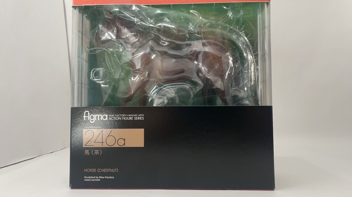 figma 馬 246a 茶 / 246b 白フィギュア マックスファクトリー Max