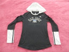 Adidas Rare SAN JOSE EARTHQUAKES HOODIE Jersey Tee Soccer Shirt Women size S NWT