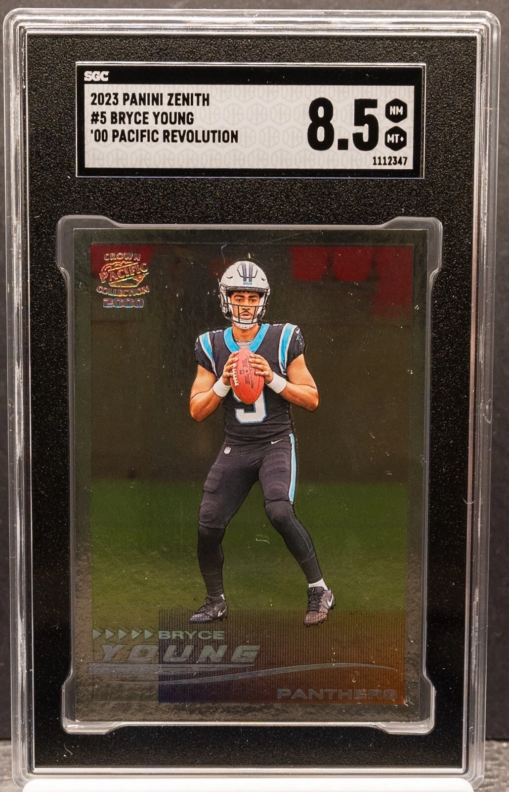 Bryce Young Panini Zenith Pacific Revolution #5 Base