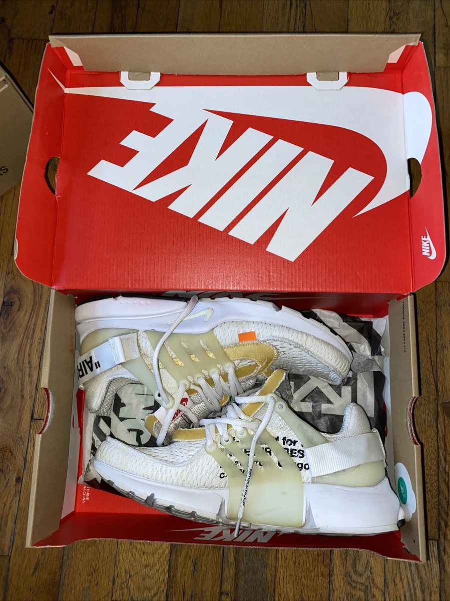 Off white presto foam yellowing top