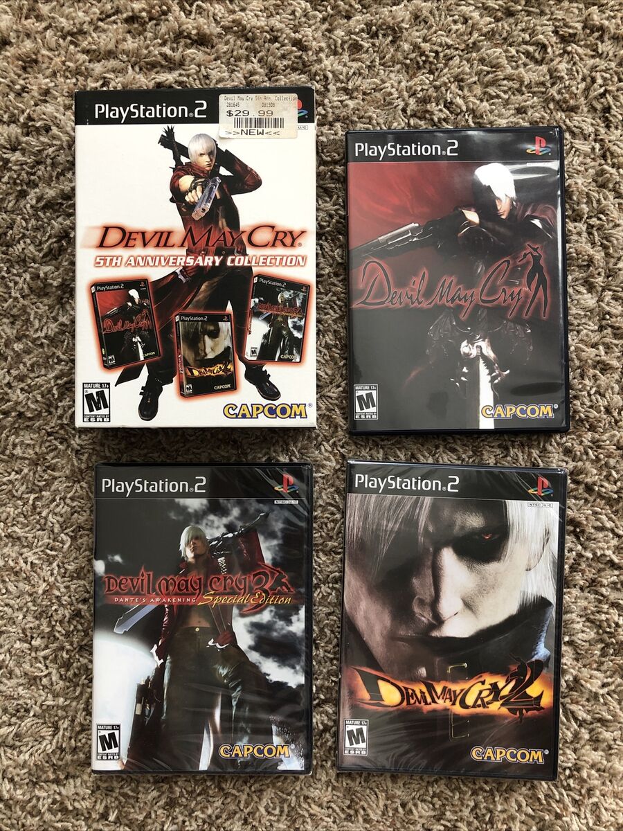 Devil May Cry: 5th Anniversary Collection Sony PlayStation 2 Devil May Cry: 5th Anniversary Collection Sony PlayStation 2
