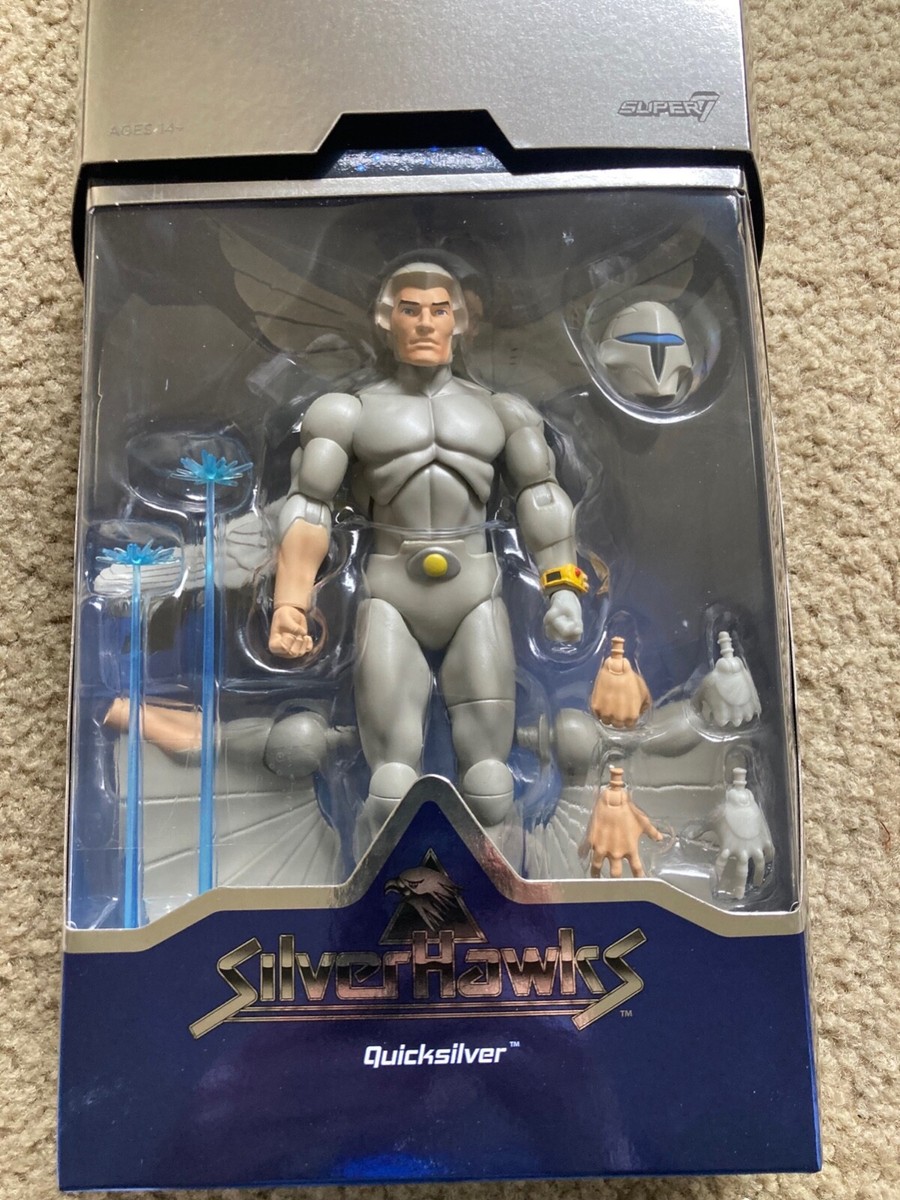 SilverHawks Ultimates Quicksilver 7-Inch Action Figure NEW