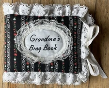 Vintage Handmade Grandma’s Brag Book Photo Album