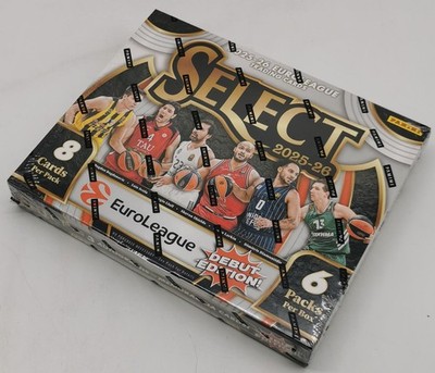 Panini Euroleague Select Basketball Hobby Box 2025-26
