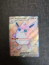 Pokémon TCG Wigglytuff Ex 187/165 Full Art Scarlet & Violet 151 