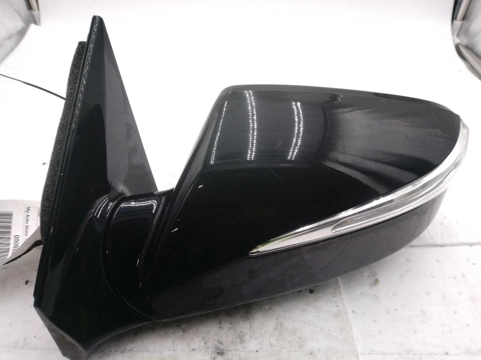 Used Left Door Mirror fits: 2016 Hyundai Santa fe electric w/turn signal heated - Изображение 3 из 4