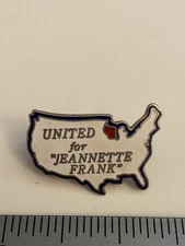 United For Jeannette Frank Wisconsin Lapel Pin P2