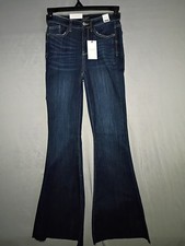 NWT Judy Blue Heavenly Jeans Womens 1/25 Blue Dark Wash High Waist Flare Raw Hem NWT Judy Blue Heavenly Jeans Womens 1/25 Blue Dark Wash High Waist Flare Raw Hem