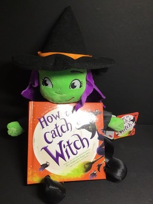 Kohl's Cares /Yottoy Witch Doll 18'' Plush + Book -''How to Catch a Witch'' NEW!
