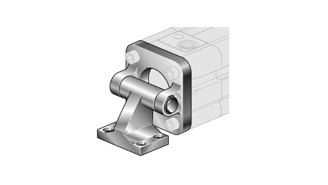 Complete oblique eye D32 with mounting screws XAS / 032 XAS / 032 /T2UK