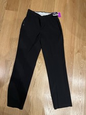 CHAPS Boys Pants Size 18 Black Performance Series Suit Separate Stretch NWT