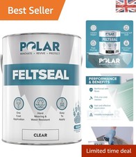 Image of Durable 2.5L Waterproof Sealant - Polar Felt Seal for Instant Leak Protection