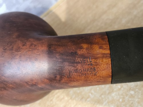 RARE Vintage old PIPE HOLDER Wooden pipe Hand Made Stanwell Denmark Danish - Picture 10 of 24