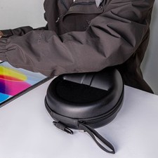 Kompaktes EVA Kopfhörer Reiseetui schwarz leicht 165,9 g 22 18,5 10,5 cm – Bild 8