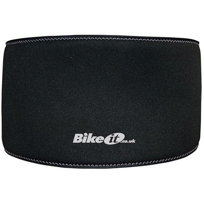 BikeIt Neopren Motorrad Taillenwärmer schwarz (30'' bis 40'') Winter Nierengurt