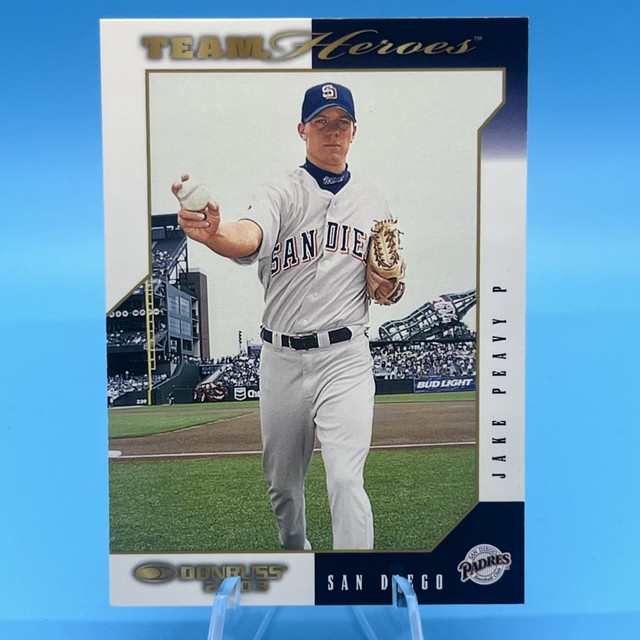 2003 DONRUSS TEAM HEROES JAKE PEAVY #5/5 RARE!!