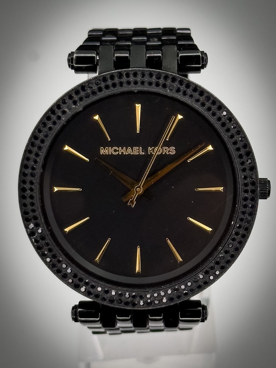 Michael Kors Darci Women's Quartz Black Watch, model MK3337 | eBay