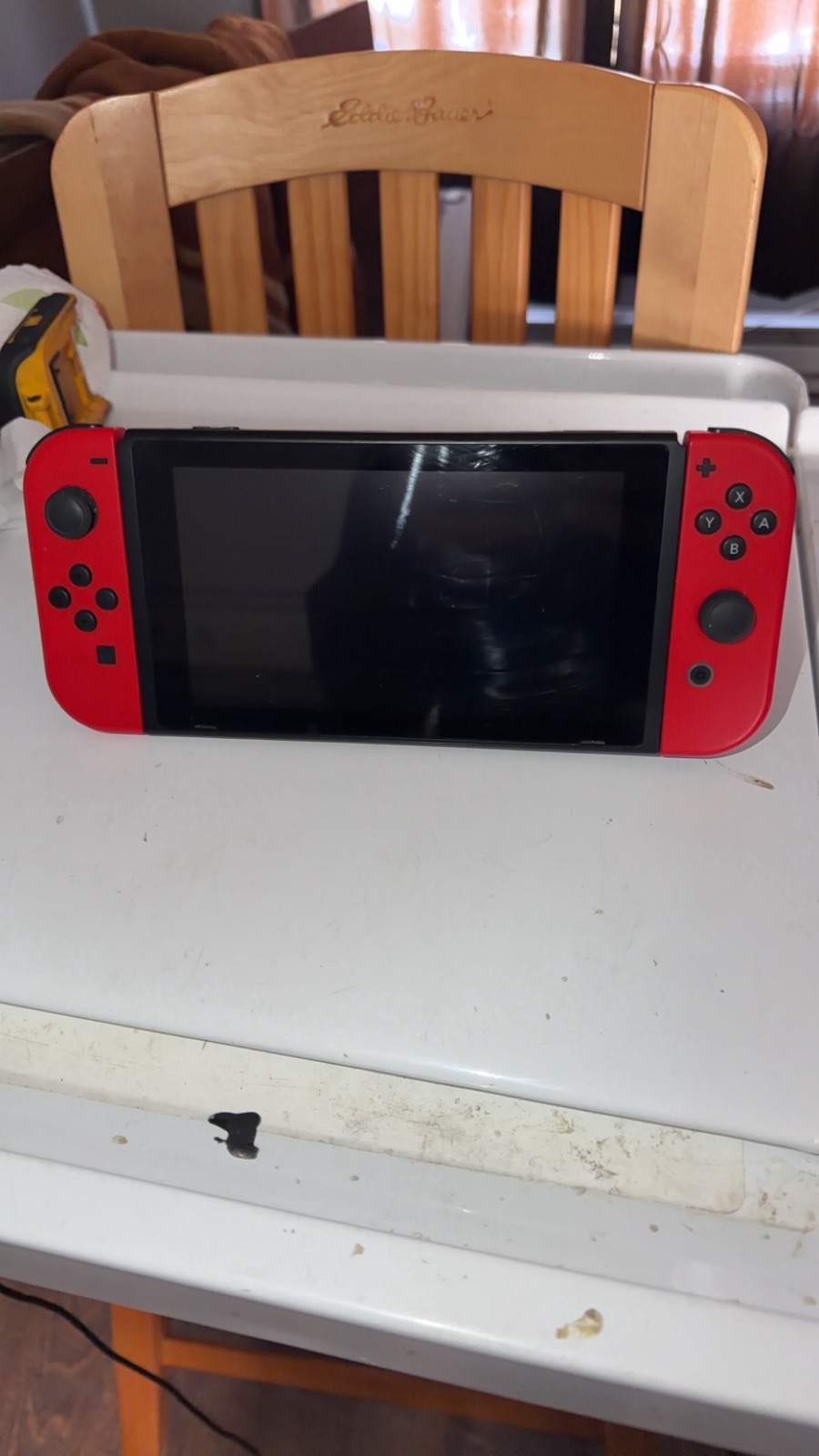 Nintendo Switch Console – Neon Red & Blue Joy-Cons – Mario Red Edition 🔥