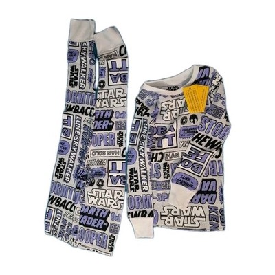 Amazon Essentials Star Wars Pajama Sleep Set Kid's Unisex Size S 