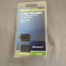 GENUINE Monarch , 1131, 1136 Ink Rollers 2-PACK unopened