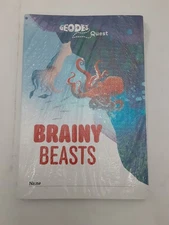 Geodes Quest Brainy Beasts Lot of 10 (the same book)  Sealed New