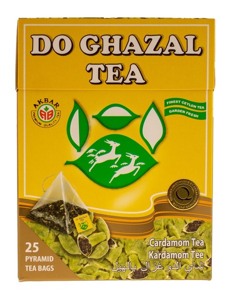 Do Ghazal Ceylon Tee Kardamom Aroma 25 Beutel Ceylon Tea Cardamom Tast Teabag-image