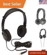 Professional Hi-Fi Headphones: Elegant Design with Touch Controls  9-Foot Cord