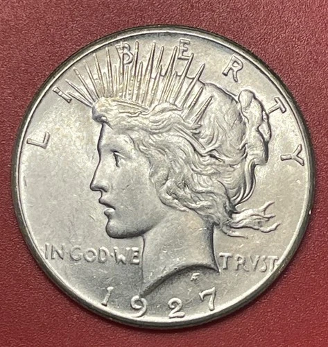 1927 P Peace Silver Dollar, Uncirculated.
