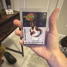 Upper Deck Space Jam 30th Anniversary Michael Jordan Trading Card Purple Cosmos 