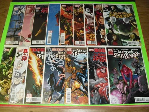 Lot of 16 Amazing Spider-man run 638-653 most NM! Marvel 638 641 642 647 648 651
