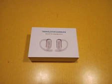 Translator Earbuds: AI Recording Transcription, Translation--Open Box Never Used