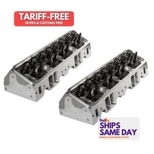 Air Flow 1068 2 Pack Natural Aluminum Sbc 227cc Alum Heads Eliminator Race 65cc Air Flow 1068 2 Pack Natural Aluminum Sbc 227cc Alum Heads Eliminator Race 65cc