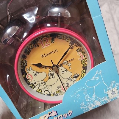 ❤️ジャンク品❤️未使用 廃盤品 Moominムーミンオルゴールクロック Moomin Banpresto Alarm Clock Red Retro Rare Prize Japan Limited