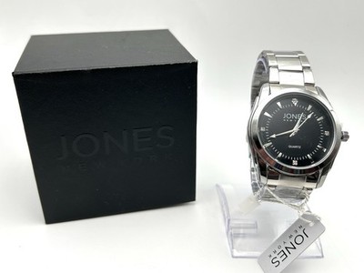 Jones New York Stainless Steel Alexander men s Watch NIB New in Box with tag