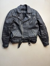 90’s Biker Ramones Real Leather Jacket