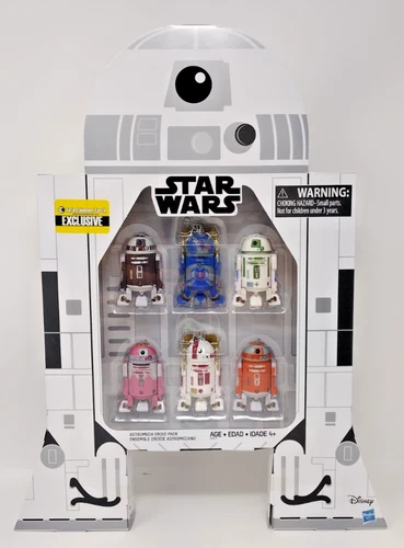 Star Wars Astromech Droid Pack 6 Action Figures Entertainment Earth Exclusive