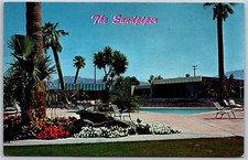 Vtg Palm Desert California CA The Sandpiper Apartments 1960s View Old Postcard