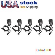 5Pack Hand Remote Speaker Microphone   for BF-9700 GT-3WP UV5R UV6R BF-888s