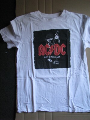 AC/DC-PWR up-Power up T Shirt-Grösse M-Weiss-Leidseplein Presse B.V.-Perryscope