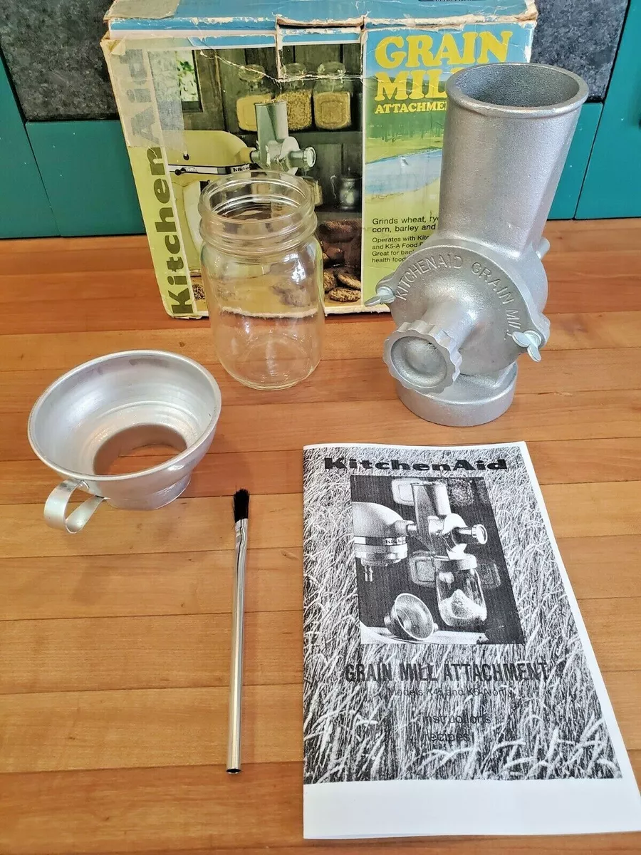 Kitchenaid grain mill online attachment