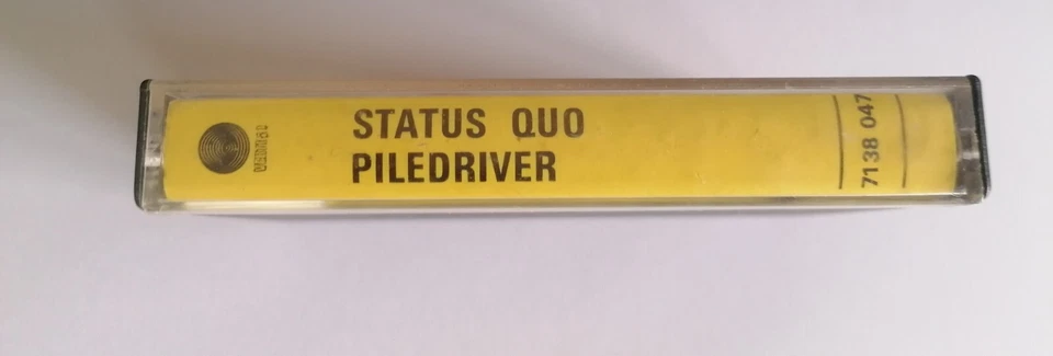 Status Quo - Piledriver - Cassette Tape Album 1972.  Fully Play Tested  - Image 3 of 4