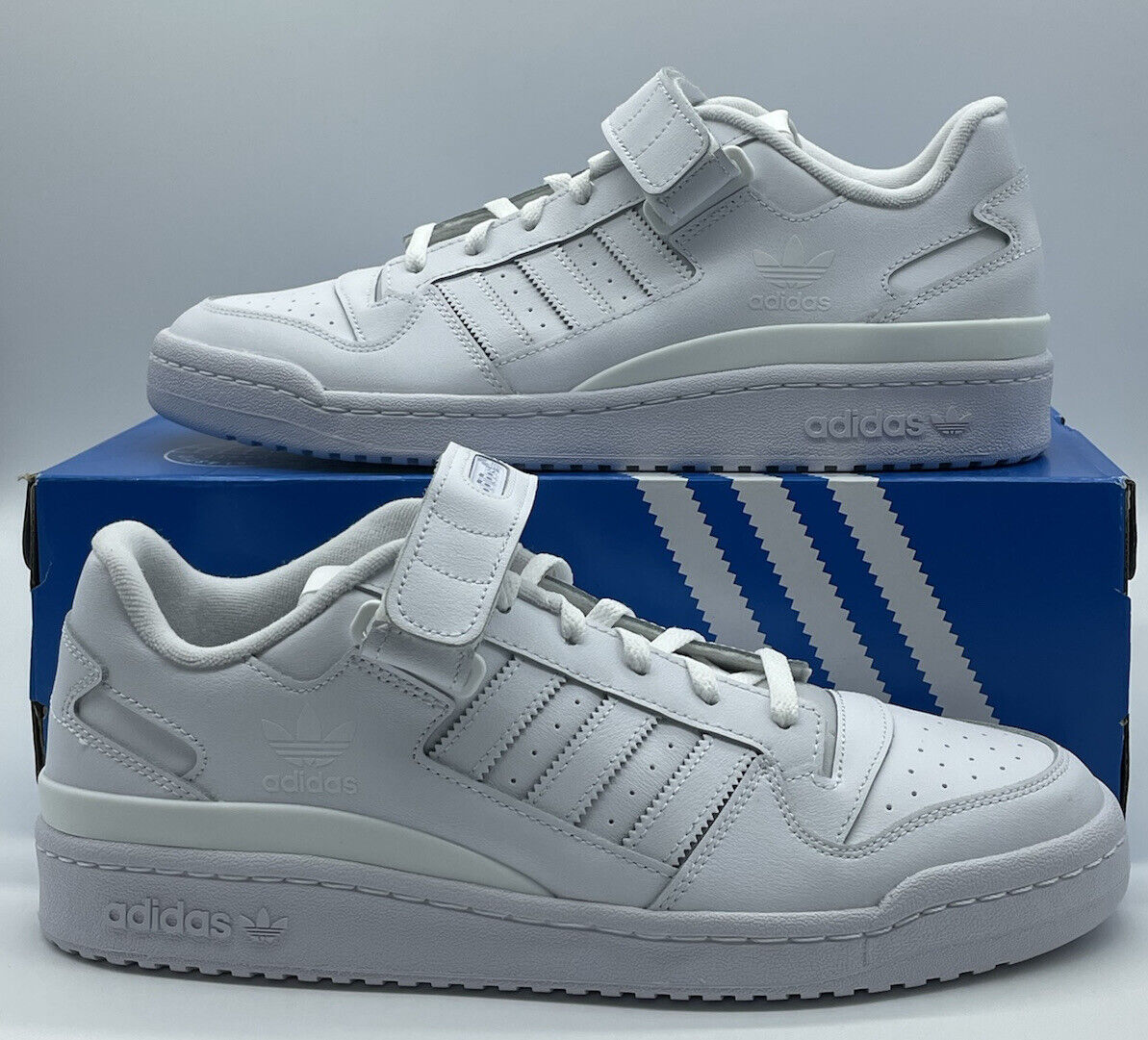 ADIDAS ORIGINALS FORUM LOW, White Men's Sneakers